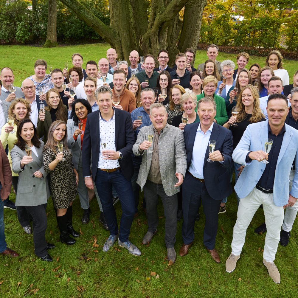 Teamfoto bij Duisenburgh in Waalre
t.b.v. De Ondernemer 
Fotograaf: Van Assendelft/Jeroen Appels